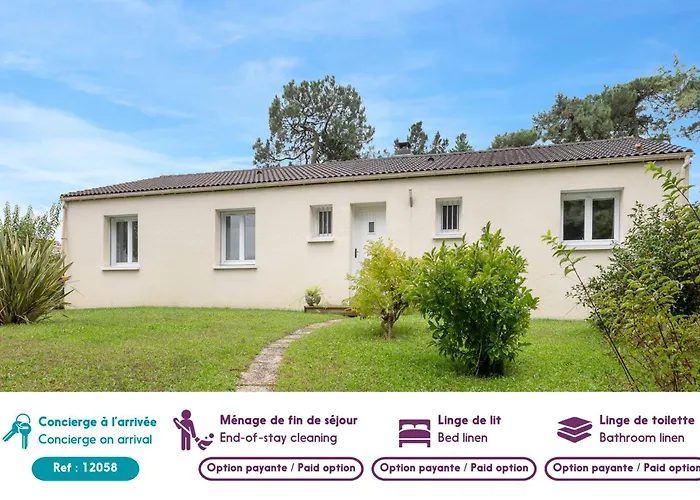 בית נופש Maison Pour 6 A 900m De La