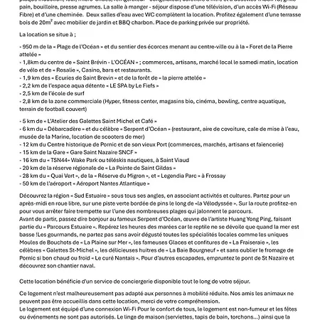 Maison Pour 6 A 900m De La Feriehus Saint-Brevin-les-Pins